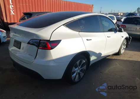2021 Tesla Model Y Long Range Dual Motor All-Wheel Drive из США, поврежденный, VIN 5YJYGAEEXMF112658